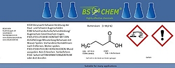 BS24CHEM ® 1000ml Acid Buttersäure > 99,5% für viele Anwendungen geeignet. *Neu* in der EU als Marke eingetragen und zugelassen. Bis 12 Uhr bestellen, am selben Tag verschickt. - 3